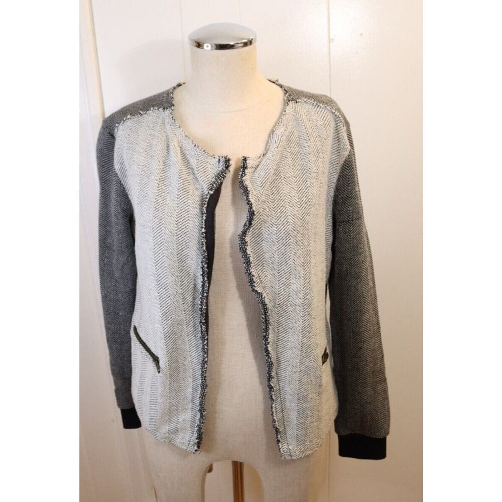 Calson Cardigan Grey Long Sleeve Small (35)